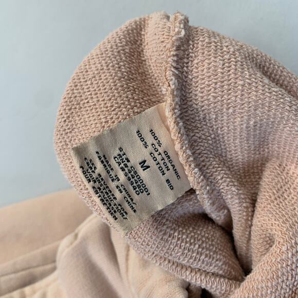 Elwood Men Jogger Sweatpants M Beige Organic Cotton Natural Essential Baggy 29 - Picture 7 of 9